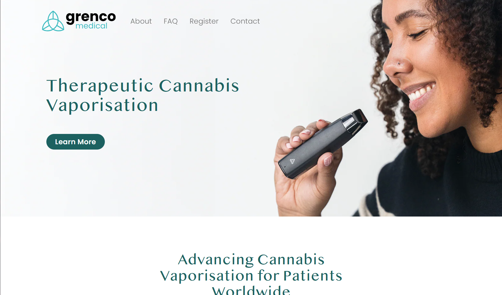 Grenco Medical site screenshot